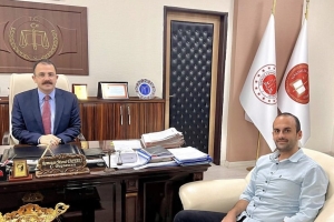 Our President, Assoc. Dr. Onur Başar Özbozkurt Visited the Chief Public Prosecutor's Office of Ramazan Murat Tiryaki