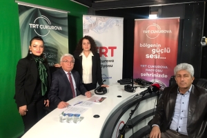 Our Board Member, Assist. Prof. Ayhan Cankut Participated TRT Çukurova Radio