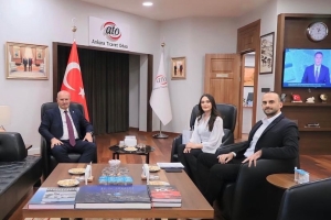 Visit from the Association of Academy to Ankara Chamber of Commerce President Gürsel Baran