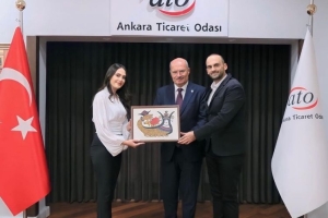 Visit from the Association of Academy to Ankara Chamber of Commerce President Gürsel Baran