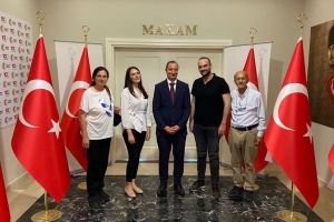 Visit from the Association of Academy to Tarsus District Governor Mehmet Ali Akyüz