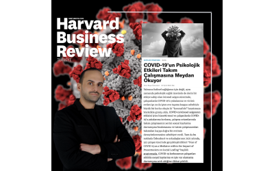 Our President Assoc. Dr. Onur Başar Özbozkurt's New Blog Post Published in Harvard Business Review Turkey