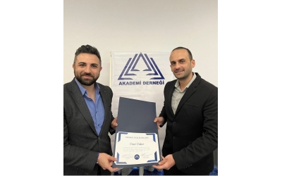 Our President Presented the First "Honorary Membership" Title to Ümit ÜNKER