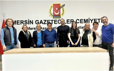 Visit from the Association of Academy to the Journalists Association of Mersin 