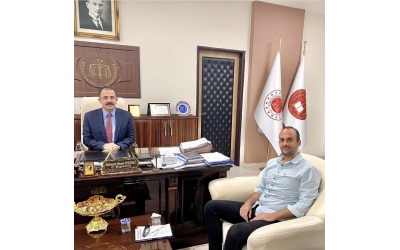 Our President, Assoc. Dr. Onur Başar Özbozkurt Visited the Chief Public Prosecutor's Office of Ramazan Murat Tiryaki