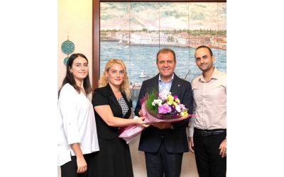 Visit to Mersin Metropolitan Municipality Mayor Vahap SEÇER from the Academy Association