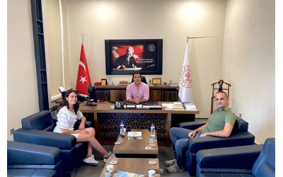 Visit to Tarsus Museum Manager Doğukan Bekir ALPER from the Association of Academy