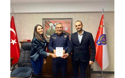 Visit to Tarsus District Police Chief Ebubekir FİL from the Association of Academy 