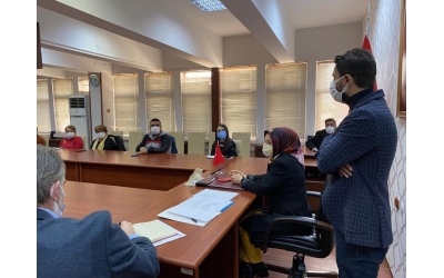 Our Vice President Fatma Yeşilkuş Attended Tarsus District Governor's Information Meeting