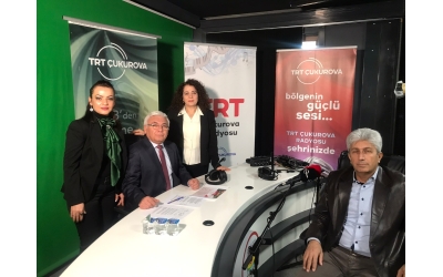 Our Board Member, Assist. Prof. Ayhan Cankut Participated TRT Çukurova Radio