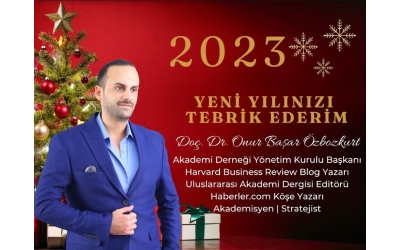 Our President, Assoc. Dr. Onur Başar Özbozkurt's New Year Message