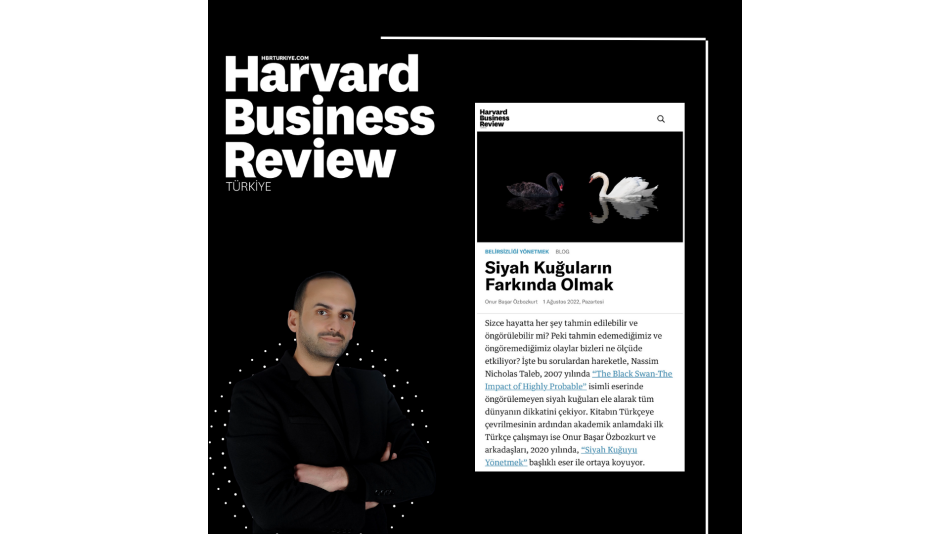 Our President, Assoc. Dr. Onur Başar Özbozkurt's New Blog Published in Harvard Business Review Turkey