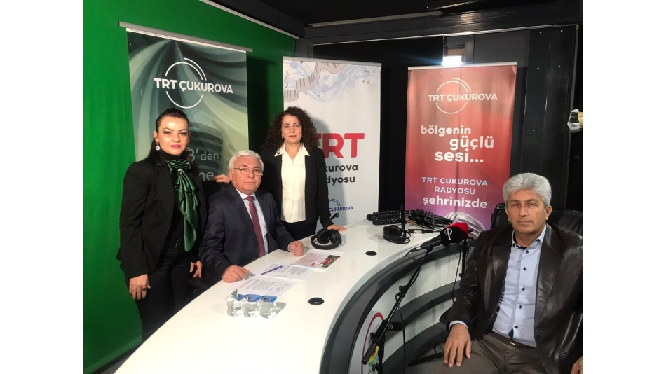 Our Board Member, Assist. Prof. Ayhan Cankut Participated TRT Çukurova Radio