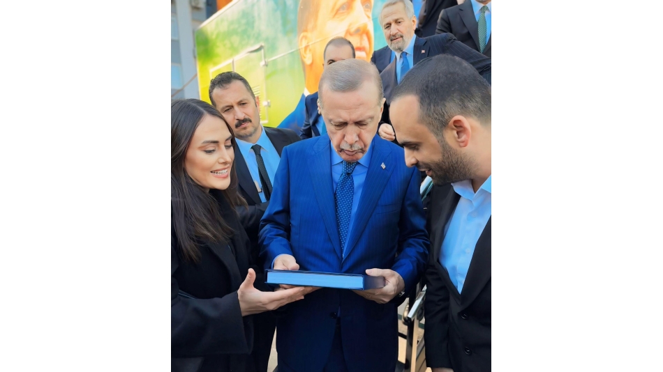 Our President and Vice President Presented Neurostrategic Management Projects to Turkish President Recep Tayyip Erdoğan