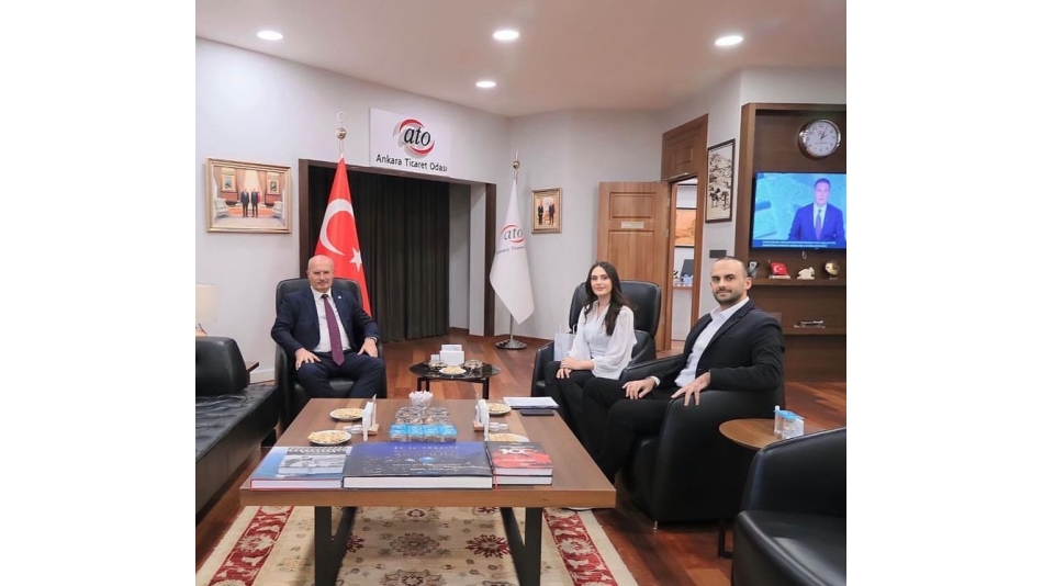 Visit from the Association of Academy to Ankara Chamber of Commerce President Gürsel Baran