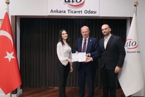 Akademi Derneği'nden Ankara Ticaret Odası Başkanı Gürsel Baran'a Ziyaret