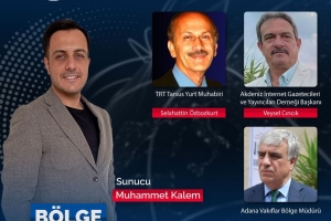 Üyemiz Selahittin Özbozkurt, TRT Çukurova Radyosu'nda Gündemi Değerlendirecek